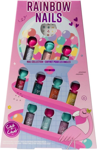 Rainbow nails gift set - rainbow, varnish