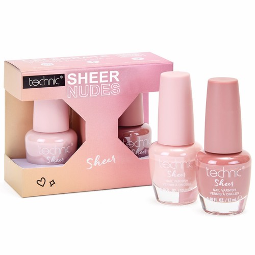 Nude nail polish gift set - nude,