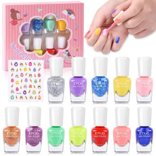Kids rainbow nail - nail, set