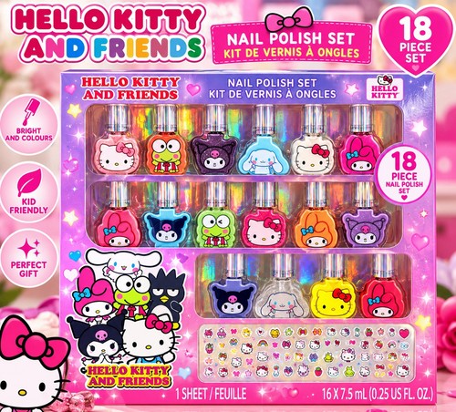 Hello kitty and friends - and, nail