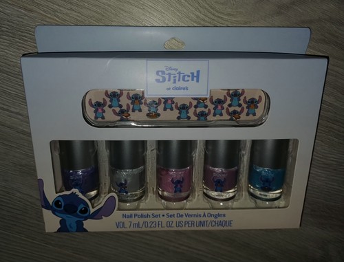 Disney stitch nail varnish - disney,