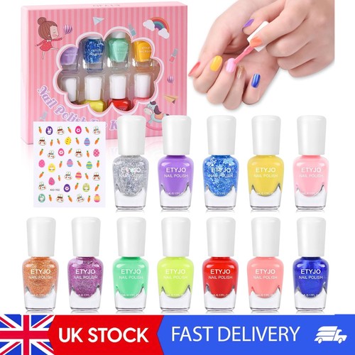 Kids rainbow nail polish set - nail,