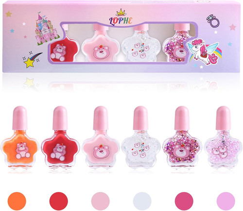Rainbow kids nail varnish - kids,