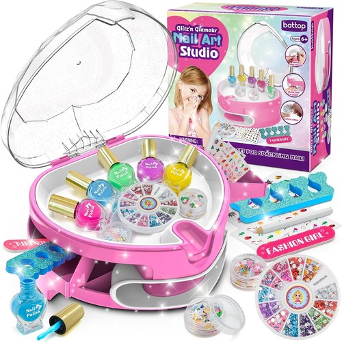 Girls nail art kit - nail, kids