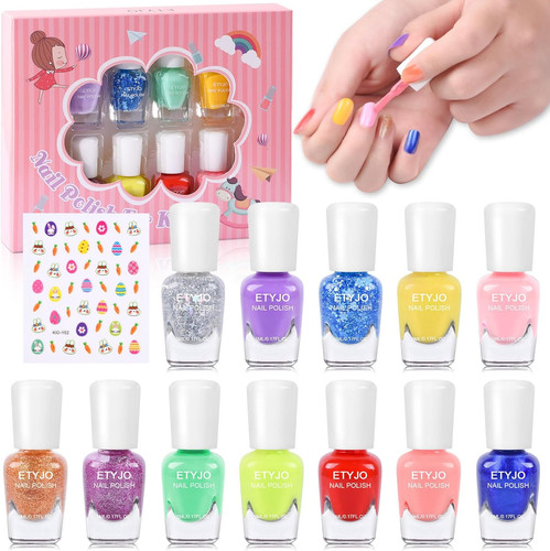 Kids rainbow nail polish - kids,